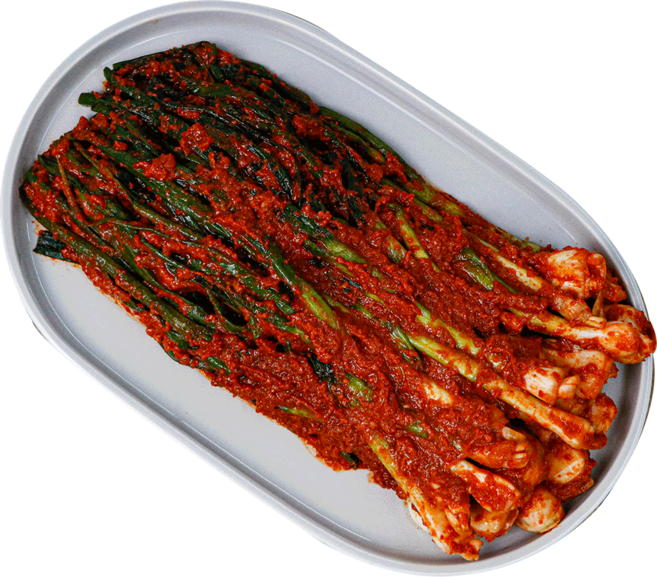 맵따구 불김치 매운 양념 실비 파김치 1kg, 파 불김치 1kg (기본매운맛), 1개