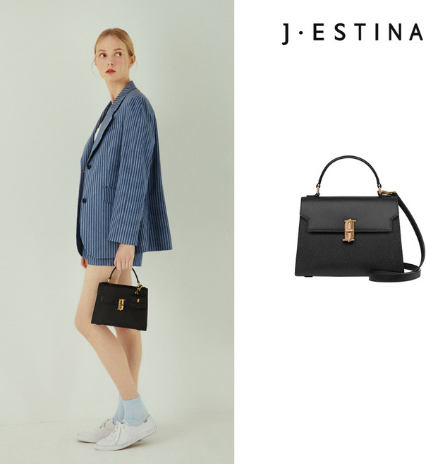 [제이에스티나 백][BEST 추천] FORTE SM 사첼 BK (JHNCHD2BS855BK010)