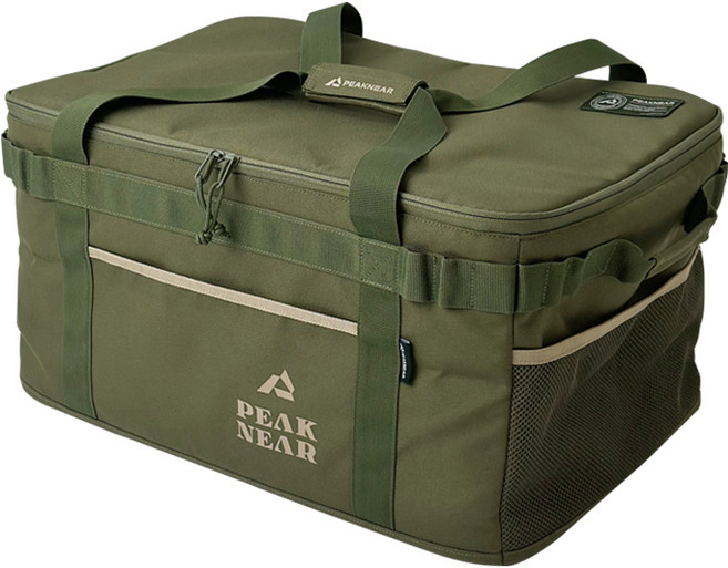 피크니어 캠핑 대용량 멀티백 여행 수납 가방 특대형, 1개, 1단, 카키