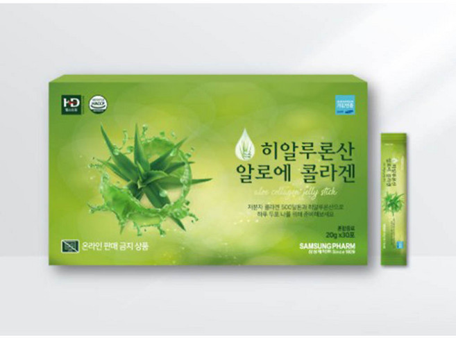 삼성제약 히알루론산 알로에 콜라겐, 1개, 30회분