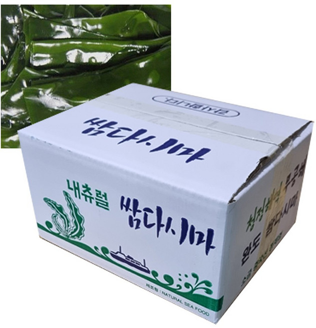 삼화해조류 염장 쌈다시마 10kg 벌크 최고의 반찬 영양식품, 1개