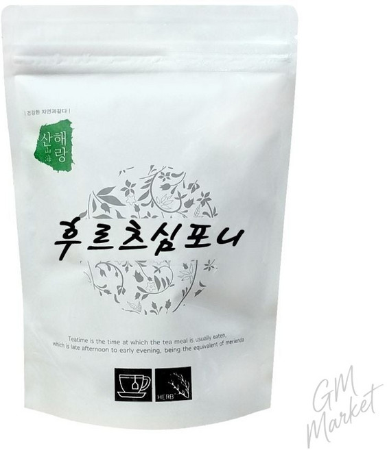 산해랑 과일 블렌딩 허브차 원물 후르츠심포니 80g 홈카페 티타임 휴식 마시는 차 과일차, 1개, 1개입