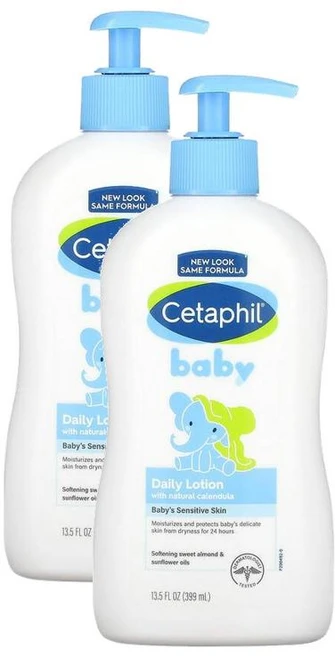 세타필 베이비 데일리 페이스 앤 바디 로션 Cetaphil Baby Daily Lotion with Calendula, 399ml, 2개 - 쿠팡