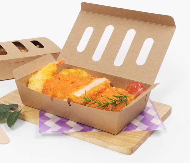 [SKY] 타공 KY도시락 1호 일회용 종이도시락, 1개, 600개