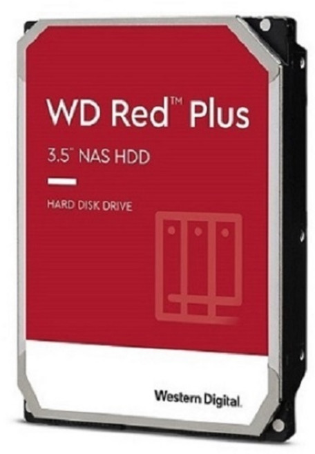 웬디 WD RED PLUS 6TB NAS 하드디스크 WD60EFPX 정품 4개 패키지