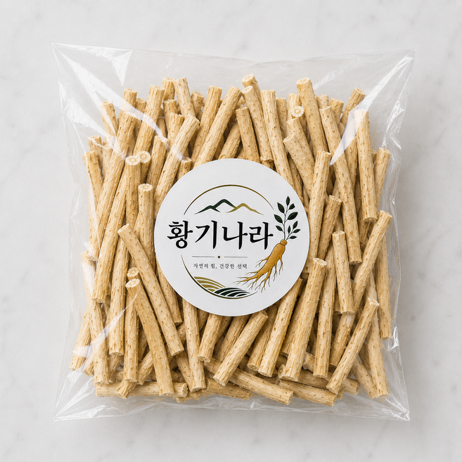 절단 황기 육수내기 좋은 황기나라 7~8cm 절단황기, 1개, 500g