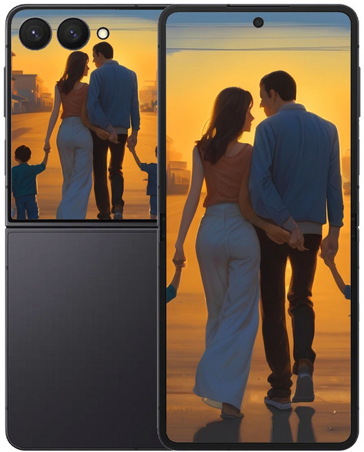 삼성전자 갤럭시 Z 플립7, 256GB, 제트 블랙 5G