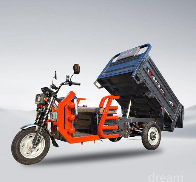 전기 삼륜 오토바이 트럭 농업 전동 운반차 농사, 1500W, 72V