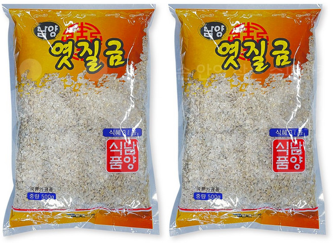 남양식품 엿질금, 500g, 2개