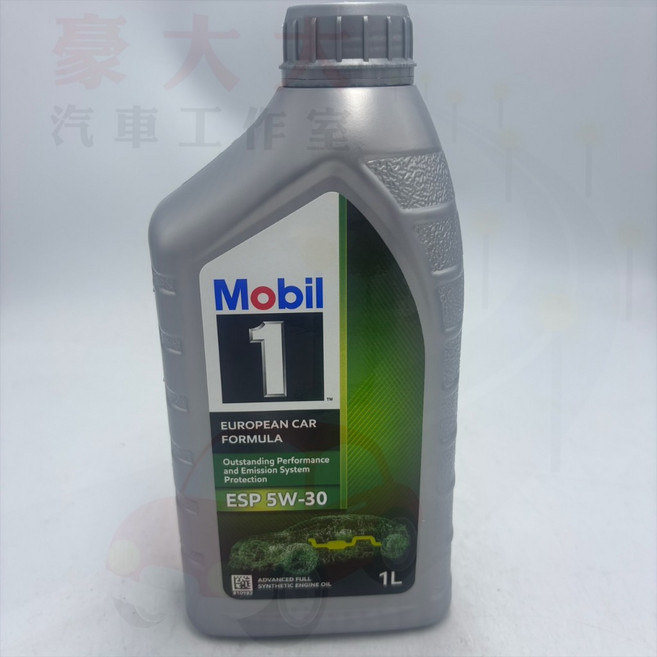 Mobil 1 ESP 5W-30 全合成機油 1L, 1個