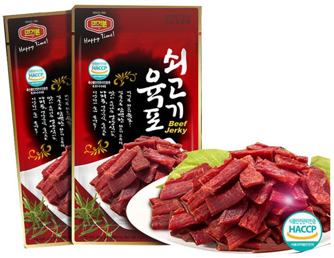 VB 머거본 육포 25g, 1개