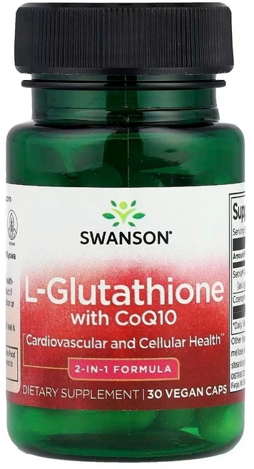 스완슨 글루타치온 코큐텐 30캡슐, 30정, 1개 - 쿠팡