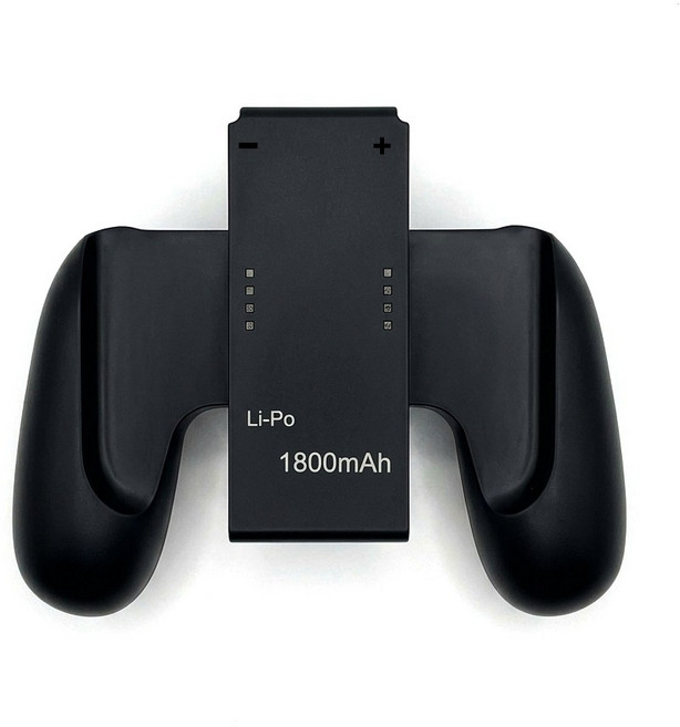 Joy-Con 專用充電握把 1800mAh 大容量電池, 黑, 1個, TNS-873