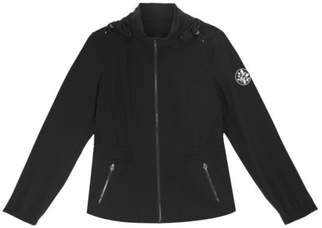 볼빅 여성 골프 슬림핏 에센셜 후드바람막이 VLWBP291_BK 3164681