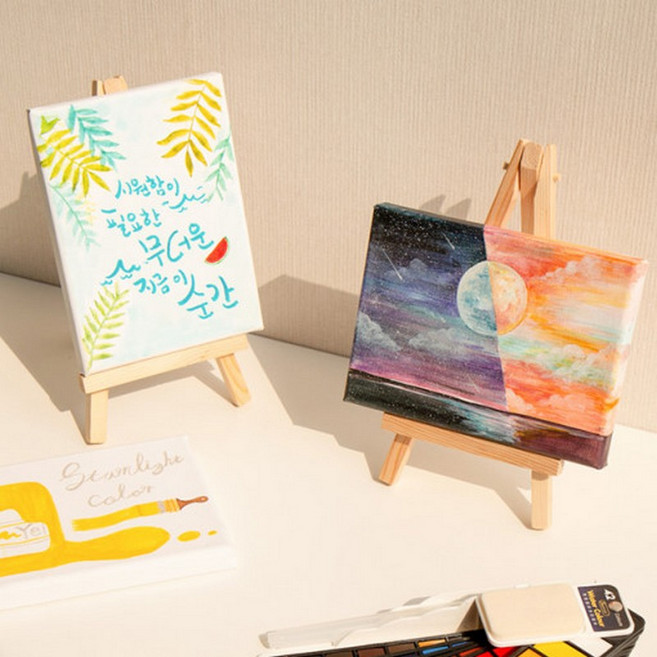 꾸미라이프 미니이젤 캔버스세트