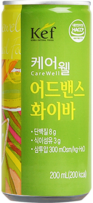 케어웰 어드밴스 화이바, 200ml, 10개