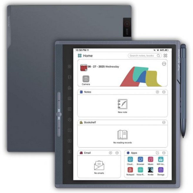 펜스타 eNote Pro 10.3\" 컬러 E 잉크 종이 태블릿 번들 터치스크린 디지털 노트북 4GB 128GB 전자 쓰기 태블릿 B6 스타일러스 펜 AI 기반 음성-텍스, 펜스타 eNote Pro 10.3" 컬러 E 잉크 종이