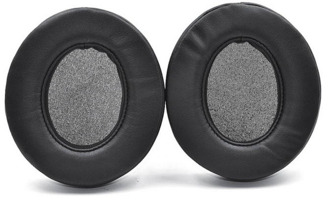 레이저 레이저 크라켄 X USB 이어 패드 쿠션 커버 헤드폰 헤드셋 교체 스펀지 캡 귀 마개 수리 솜, 고급 업그레이드 쿨링이어패드 (1쌍:2개)