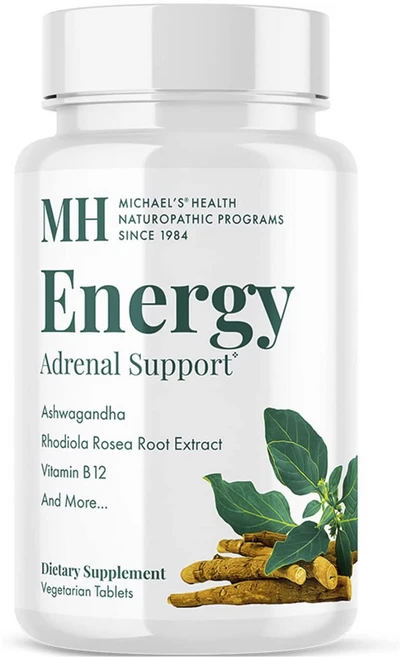 Michael's Health Energy Adrenal Support 베지테리언 타블렛, 1개, 90정 - 쿠팡