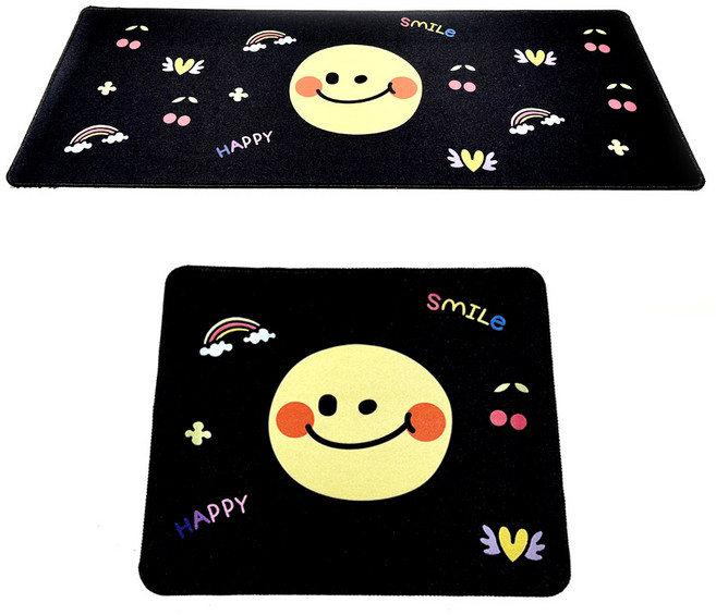 쁘띠끄 노트북 게이밍 마우스장패드, 1개