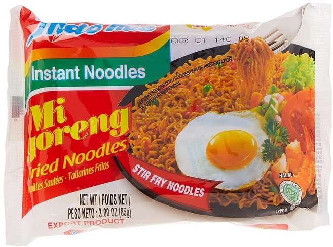 인도미 고랭 인스턴트 볶음면 할랄 인증 오리지널 맛 30팩, 인도미 고랭 인스턴트 볶음면 할랄 인증 오리지널 맛 (, 30 Pack, 1개