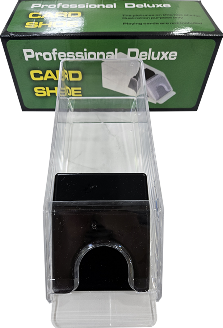 [15시 이전 주문 당일발송] 카드슈 카지노 4팩용 빠른배송의 랜덤 카드분배기, 1개, 투명