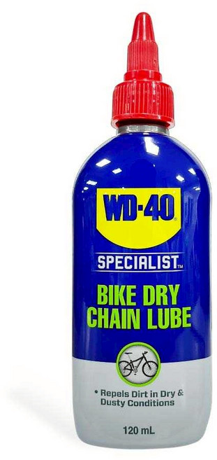 WD-40 Specialist 自行車鏈條乾式潤滑油120ml 有效潤滑、防塵土 提升騎乘體驗, 1瓶