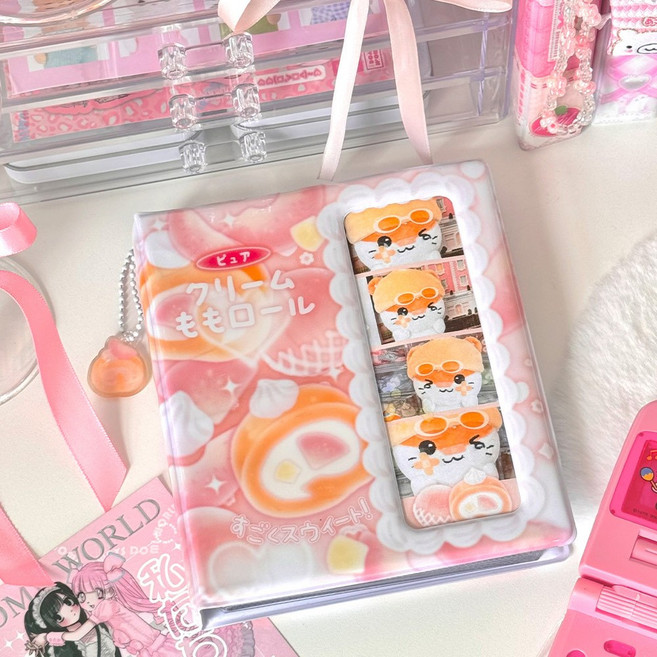 아워모티프 포켓 네컷 앨범, 복숭아롤