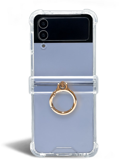 이케미 힌지보호와 핸드링 클리어 젤하드 케이스