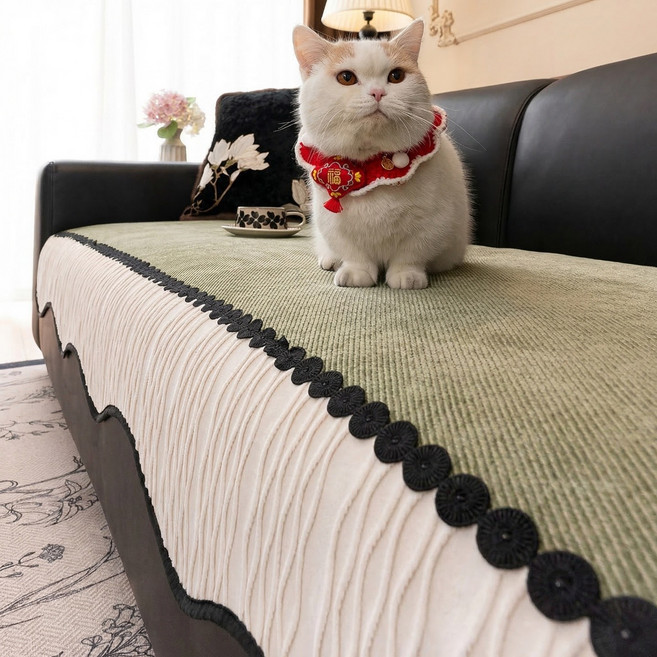 봄 사계절 소파 패드 3인용 4인용 겨울용 두꺼운 타입 초극세사 모던 심플 경량 럭셔리