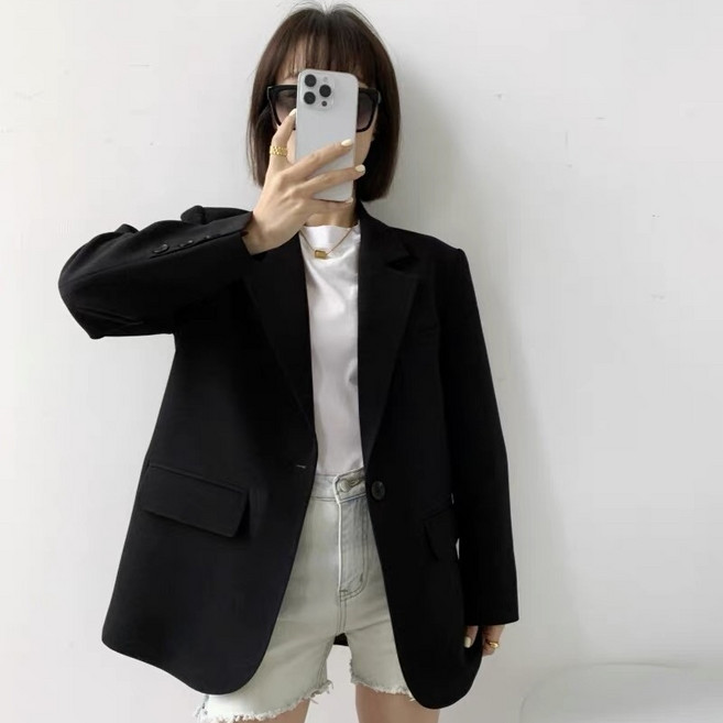 휠렉스 여성 패션 캐주얼 슬림핏 블레이저 JT344