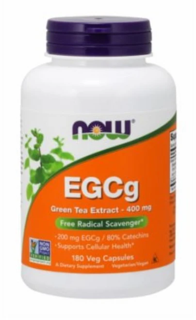 나우푸드 now 녹차 추출물 EGCg 180캡슐 체중관리 채식 비건 허브 보충제 폴리페놀, 1개, 180정 - 쿠팡