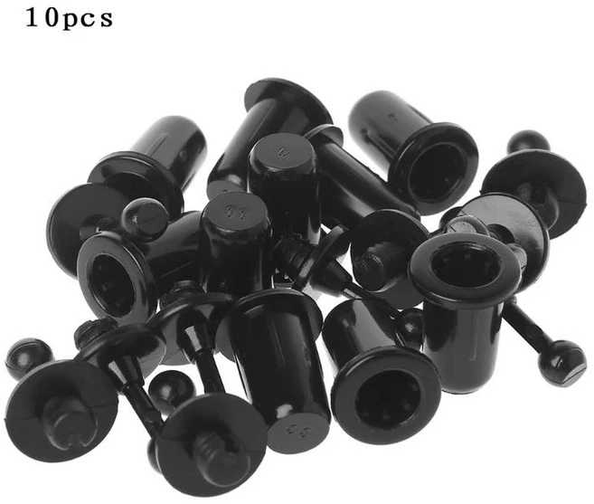 스피커 그릴 페그 키트 핀 타입 네트 커버 버클 스냅 단추 패스너 10 개, 07 397-2