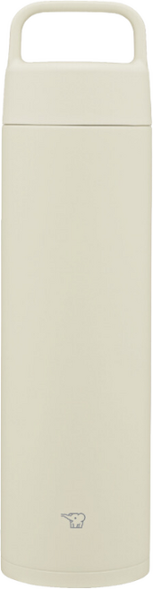 象印 不鏽鋼手提式保溫瓶 SM-RS50/SM-RS65 可機洗, 米色, 1個
