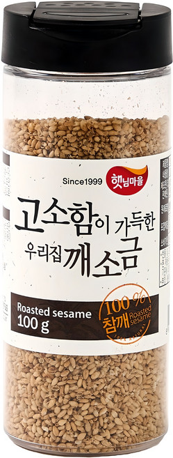 햇님마을 고소함이 가득한 우리집 깨소금, 100g, 1개