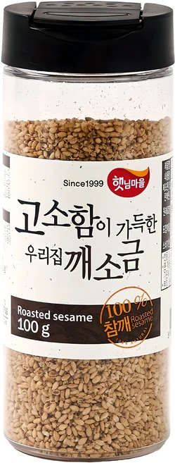 햇님마을 고소함이 가득한 우리집 깨소금, 100g, 1개 - 쿠팡