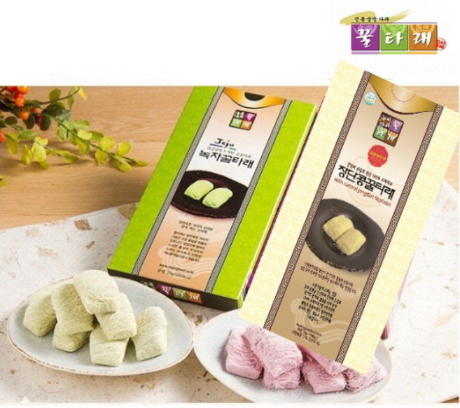 [14시결제 당출] 무료배송! 인사동 꿀타래! 파격가8종 / 여름철 아이스박스 선물포장 / 인사동명물 16384가닥의 신비스런 감칠맛 / 본사직송, 4분류, 140g