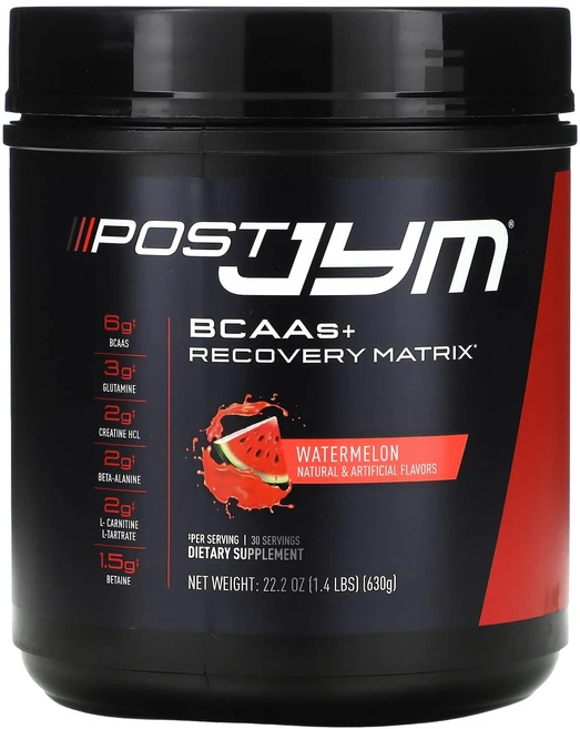 행복하고 건강하게 JYM Supplement Science BCAA + 회복 매트릭스 수박 630g(22.2oz) 백년회로하세요, JYMSupplementScienceBCAA회복매트릭스, 630g, 1개 - 쿠팡