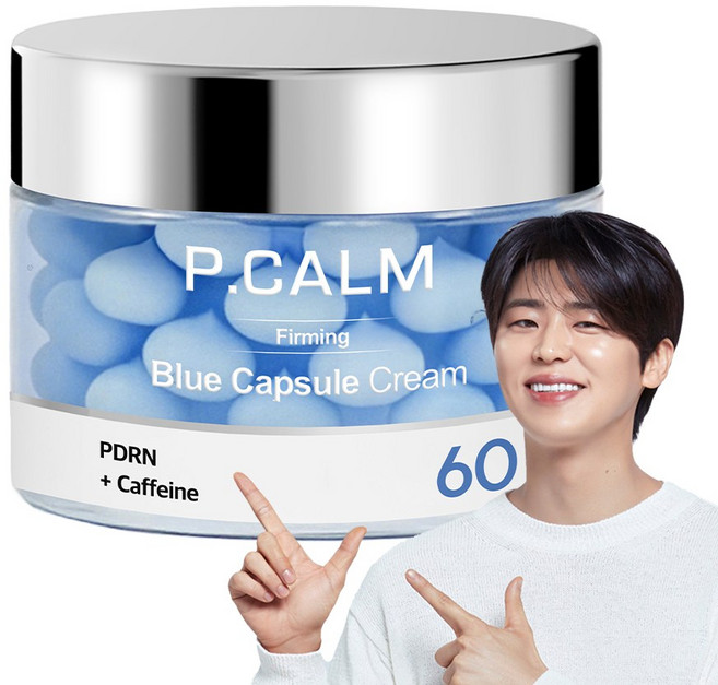 피캄 PDRN 카페인 블루캡슐 60 크림, 1개, 50ml