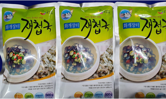 화개장터 재첩국 500g, 10개