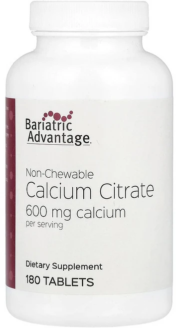 Bariatric Advantage 논츄어블 구연산 칼슘 180정 Advantage (베리아트릭 어드밴티지), Bariatric Advantage, 논츄어블 구연산, 1개 - 쿠팡