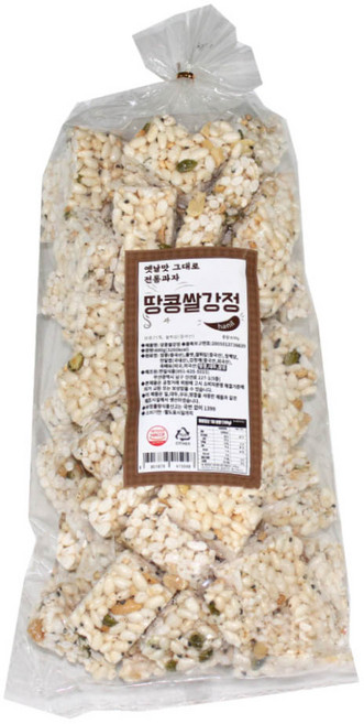 한일식품 땅콩쌀강정, 1개, 600g