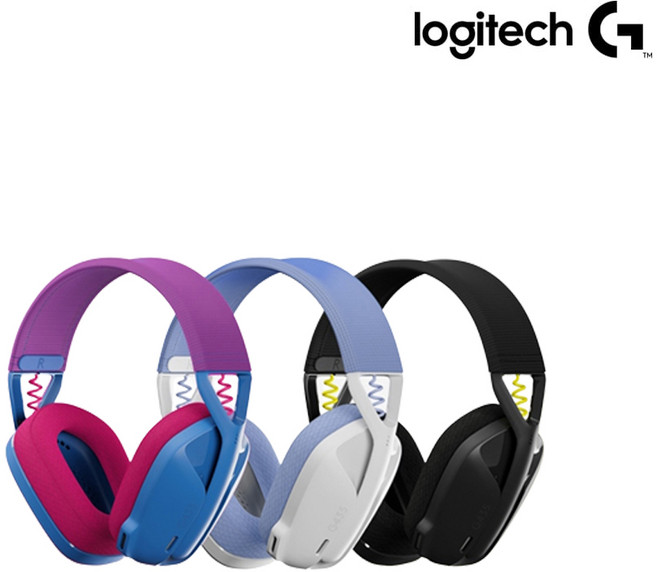 [로지텍코리아 정품] 로지텍G G435 LIGHTSPEED 무선 게이밍 헤드셋, 화이트