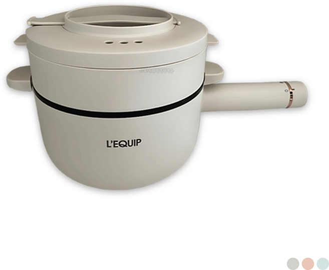 리큅 2in1 전기 멀티쿠커, LEP-P20PK핑크(PINK)