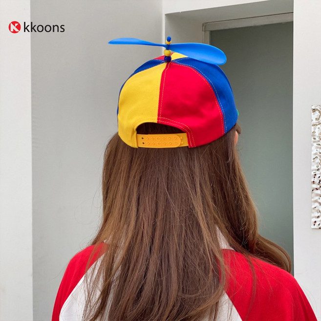 꾼스 개구쟁이 프로펠러모자 도라에몽 바람개비 헬리콥터 모자