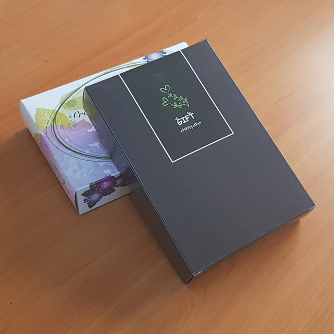 땡큐 네이비 상자 / 수건케이스 타올 수건상자 타월 답례품 종이 주방타올 손수건 선물상자 포장박스 답례품, 1개, 0. 모던 상자