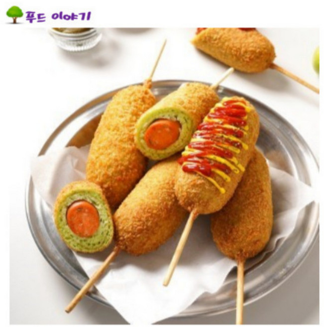 두물머리 연잎 핫도그(개당150g5개포장)750g, 150g, 5개