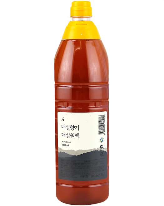 시골원 매실향기 매실청 업소용 대용량 1800ml, 1개