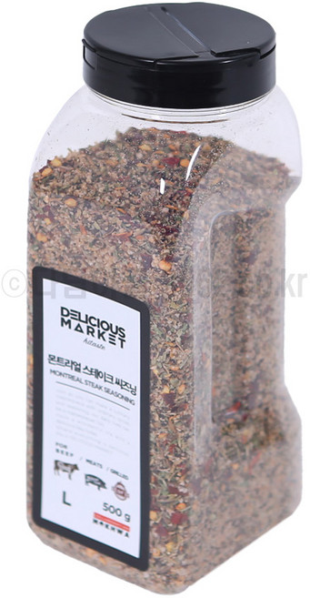 몬트리얼 스테이크 씨즈닝 500g 1통, 1개