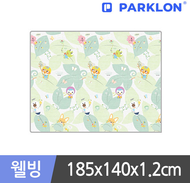 파크론 뽀로로 리프 웰빙 놀이방매트 185x140x1.2cm, 뽀로로리프_185x140x1.2cm